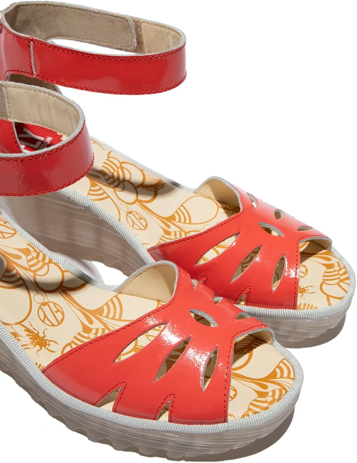 FLY London Women's Yelu454fly Wedge Sandal