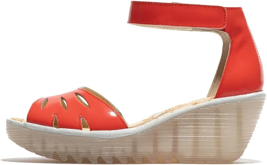 FLY London Women's Yelu454fly Wedge Sandal
