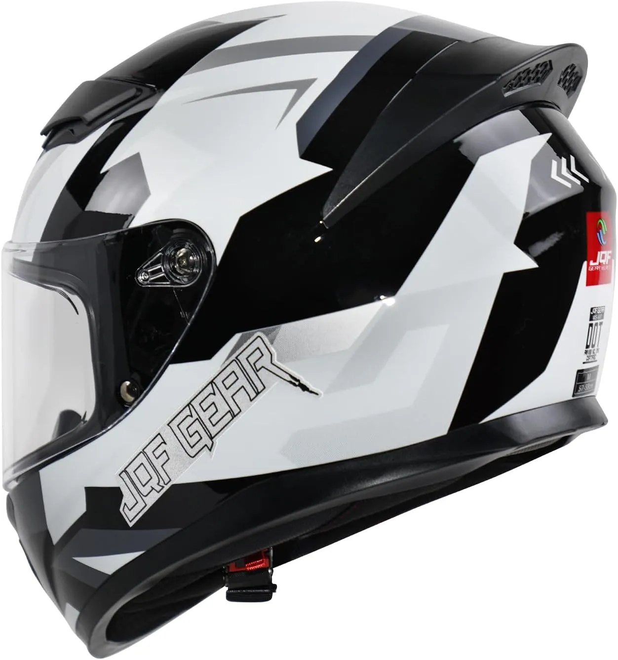 Full Face Motorcycle Helmet WS-607 DOT Approved Motorbike Racing Street Bike Helmets for Adults with Visor