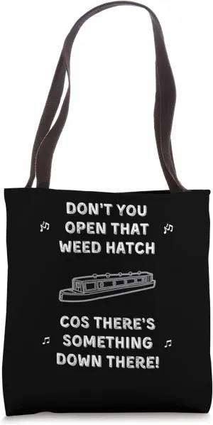 Funny Narrowboat Jokes Canal Barge Boating Narrow Boat Tote Bag