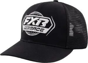 FXR Race Div Snapback Hat Black/White