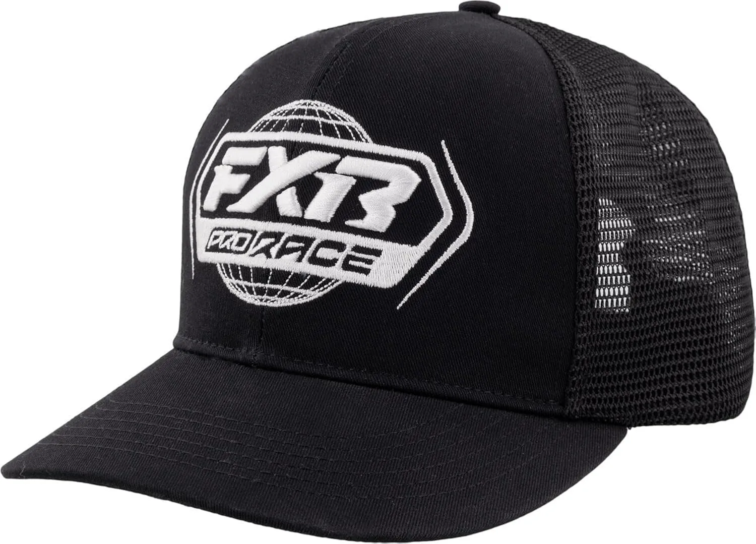 FXR Race Div Snapback Hat Black/White