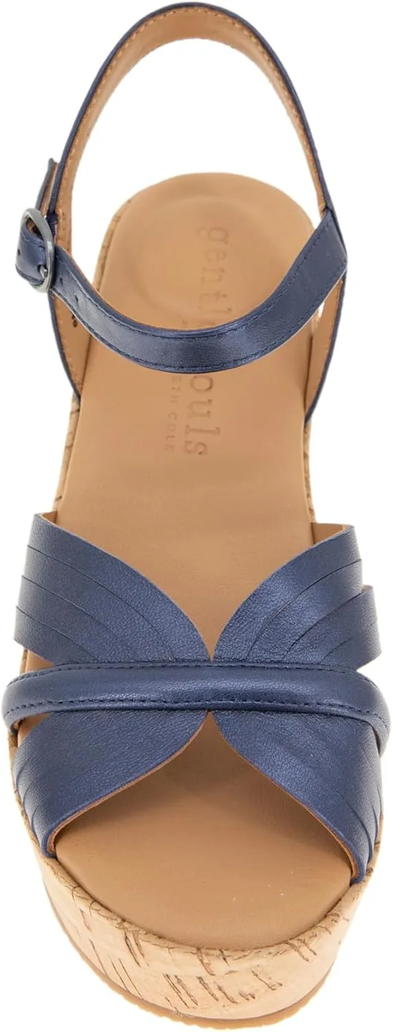 Gentle Souls by Kenneth Cole Women's Nomi Wedge Sandal