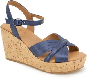 Gentle Souls by Kenneth Cole Women's Nomi Wedge Sandal