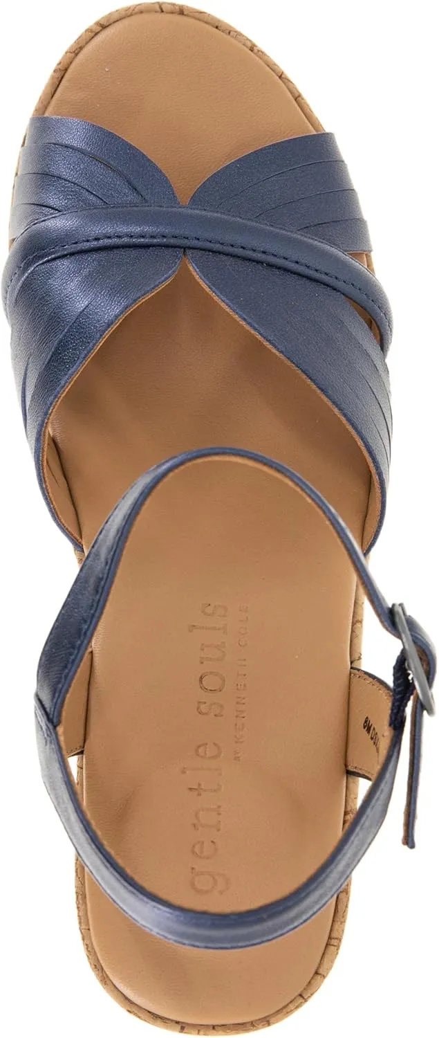 Gentle Souls by Kenneth Cole Women's Nomi Wedge Sandal