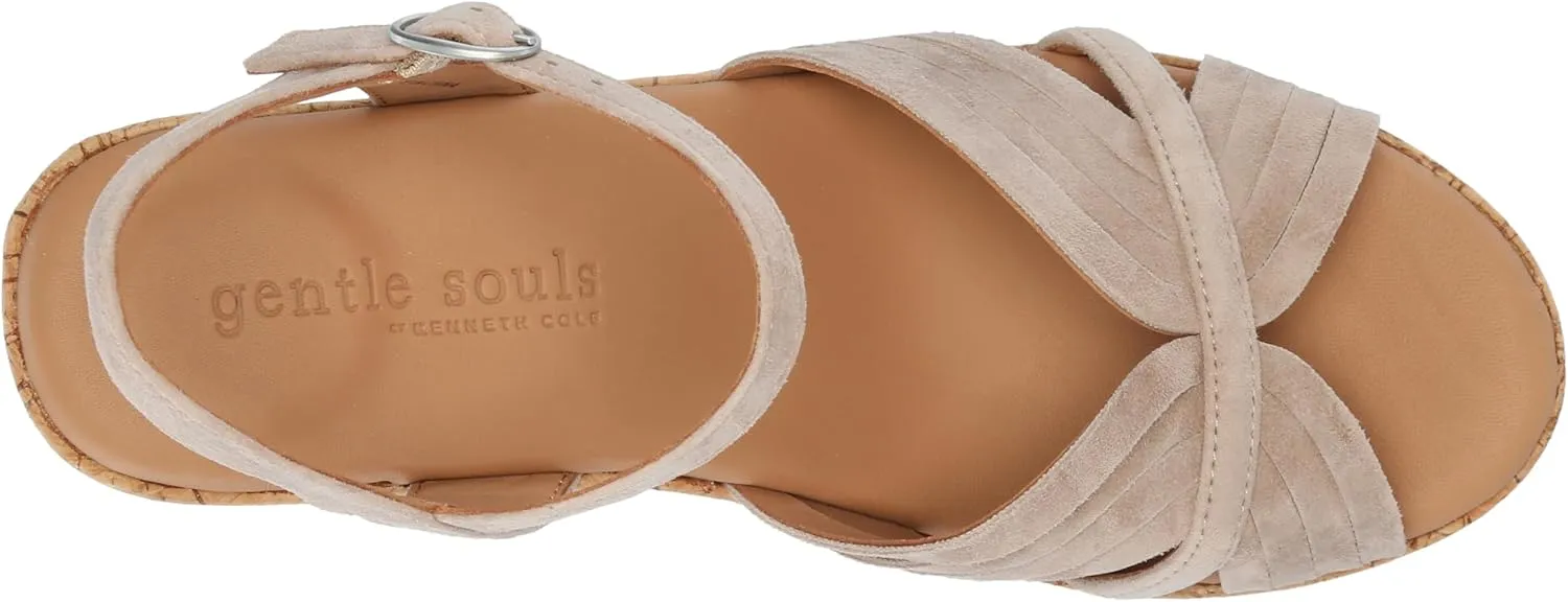 Gentle Souls by Kenneth Cole Women's Nomi Wedge Sandal
