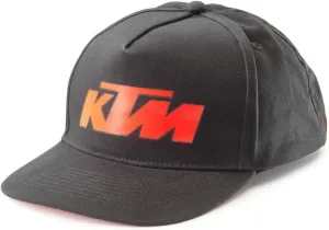 Genuine KTM Kids Radical Flat Hat (Black), 3PW220009100