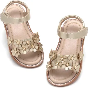 GINFIVE Toddler Girls Sandals Girls Toddler Sandals Little Girls Kids Shoes