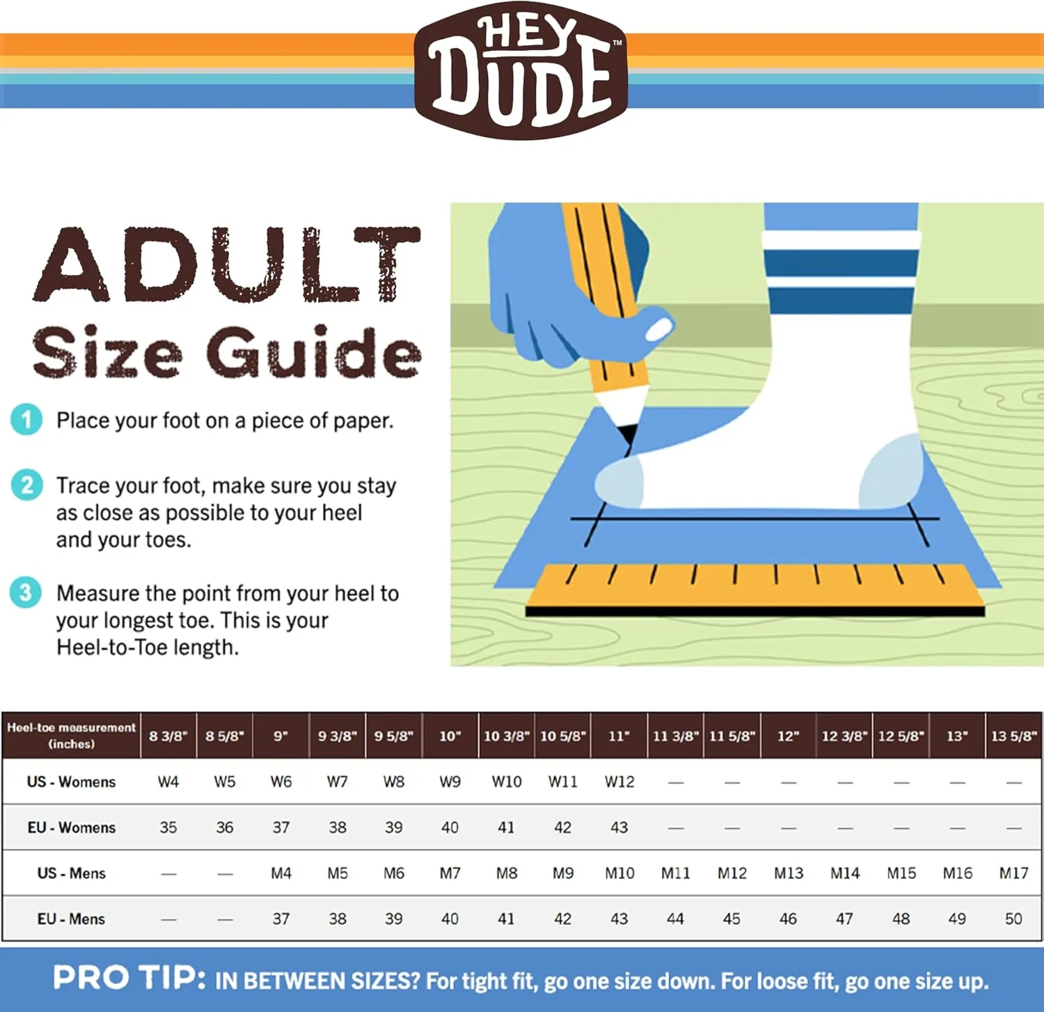 Hey Dude Men's Wally Kite Shoe