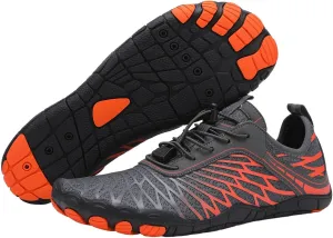 Hike Barefoot Shoes for Women Men, Waterproof Trail Running Footwear, Healthy & Non Slip Barefoot Shoes, Breathable for Beach, Pool, Aqua Swim, Surf