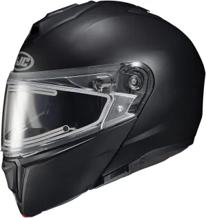 HJC Helmets i90 Modular Electric Snowmobile Helmet Semi-Flat Black 5X