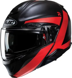 HJC RPHA 91 Abbes Helmet Semi-Flat Red (MC-1SF) X-Large Black Semi-Flat Red (MC-1SF)