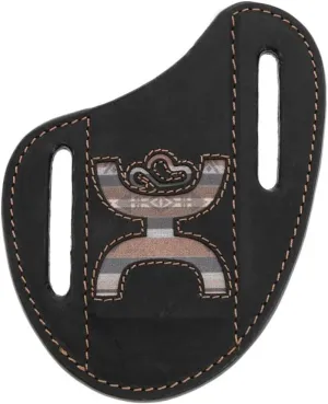 HOOey Western Lifestyle Inspired Flat Sheath (Black/Lakota Hooey Hands Up)