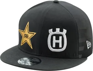 Husqvarna Motorcycles Rockstar Replica Team Flat Cap, Black, One Size