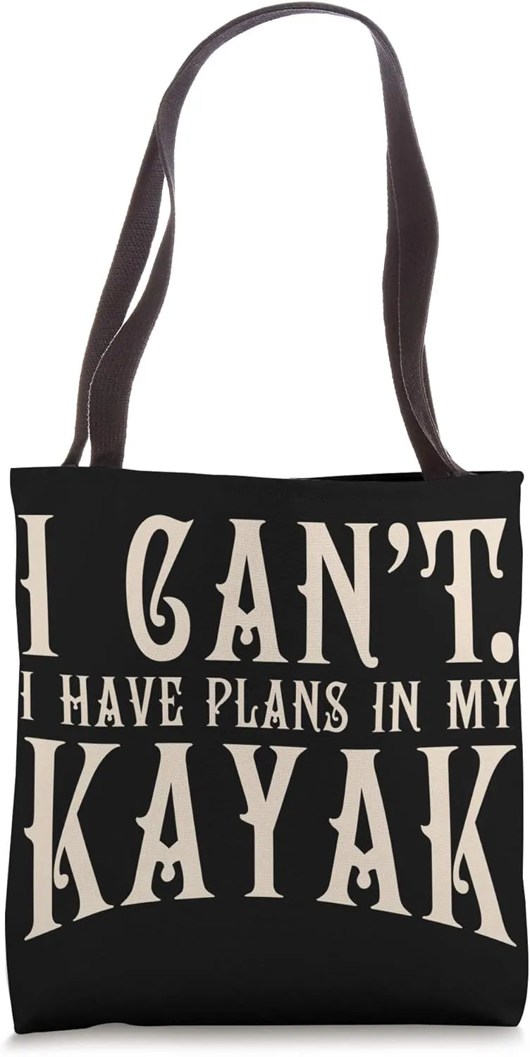 In My Kayak Kayaking Lakes Funny Swimming Basin Swim Tote Bag