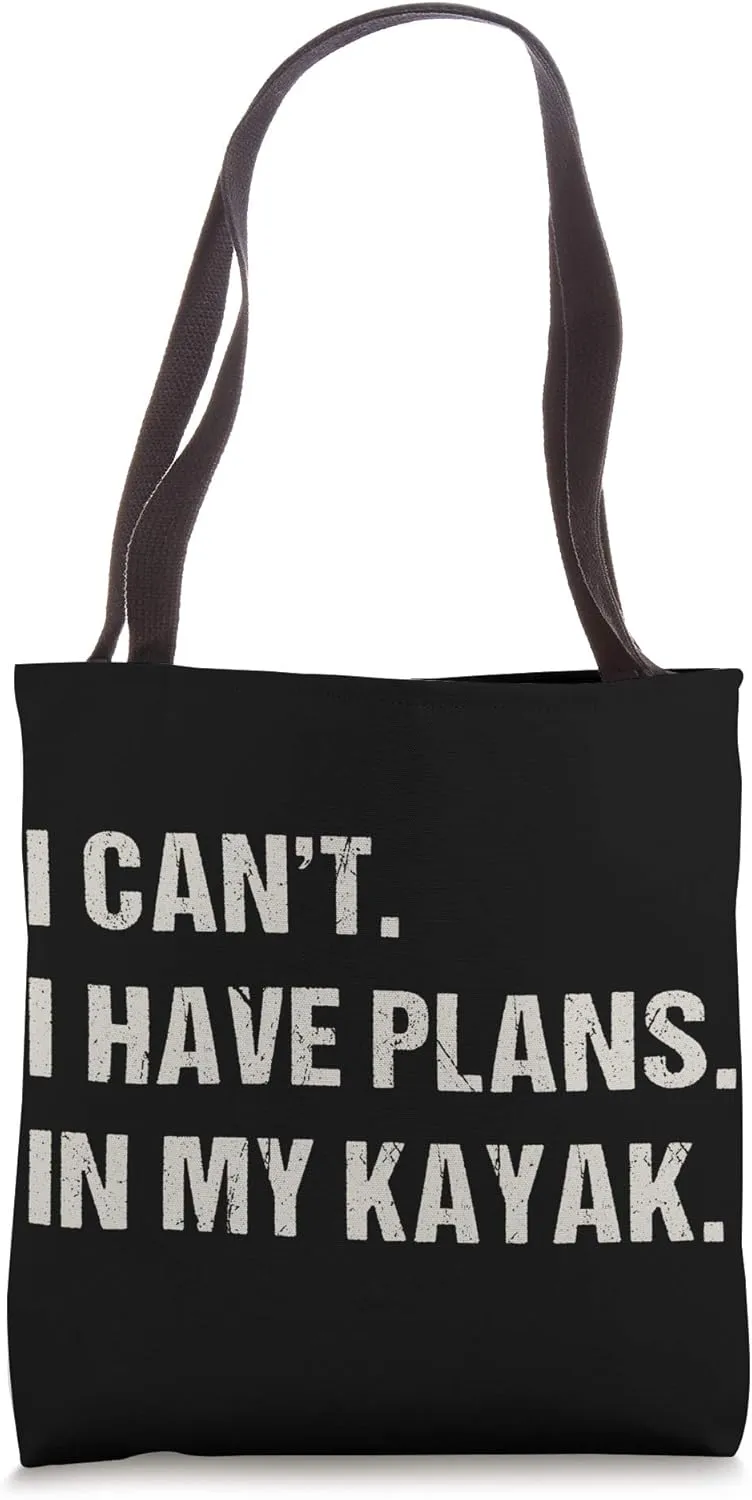 In My Kayak Kayaking Lakes Funny Swimming Basin Swim Tote Bag