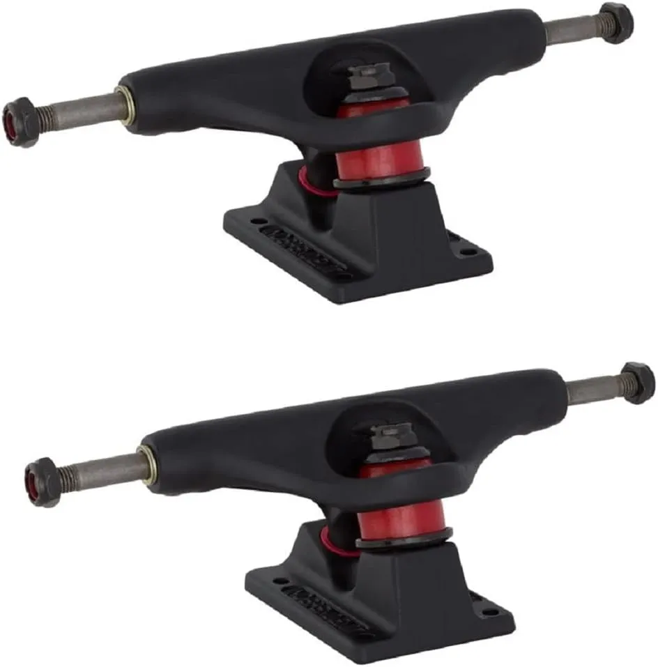 INDEPENDENT Truck Company Skateboard Truck Stage II Bar Skate Truck Flat Black, Set of 2