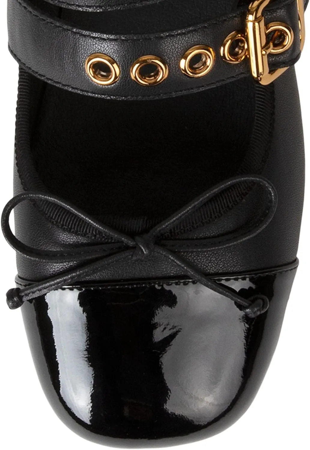 Jeffrey Campbell BALLETIC Shoes Black Multi Gold