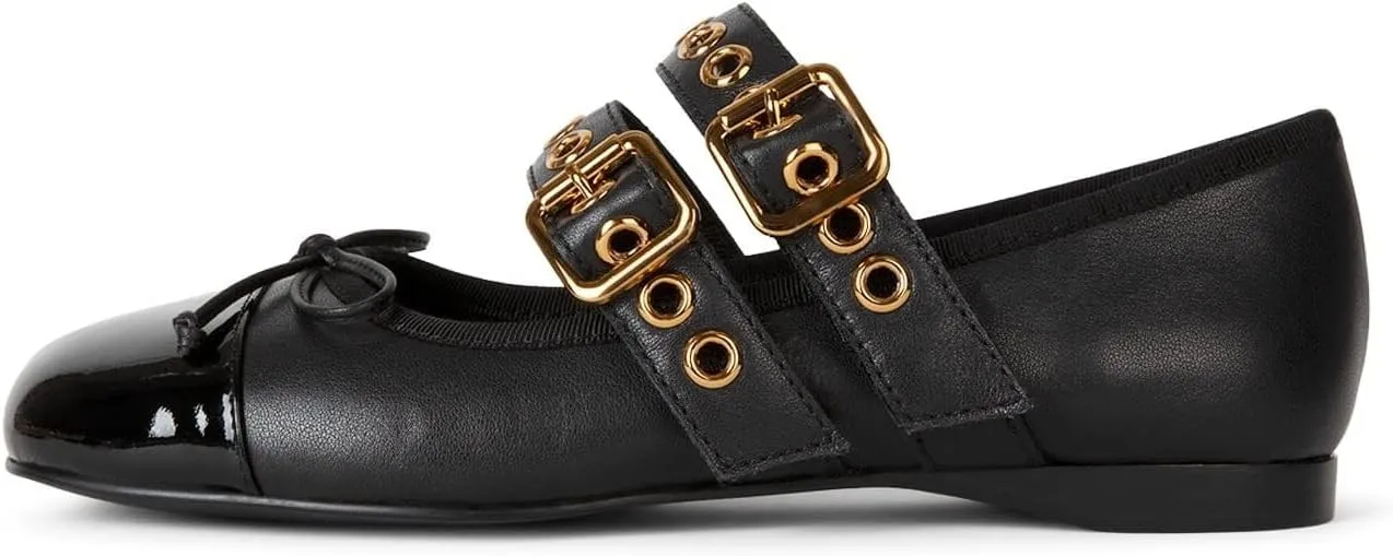 Jeffrey Campbell BALLETIC Shoes Black Multi Gold