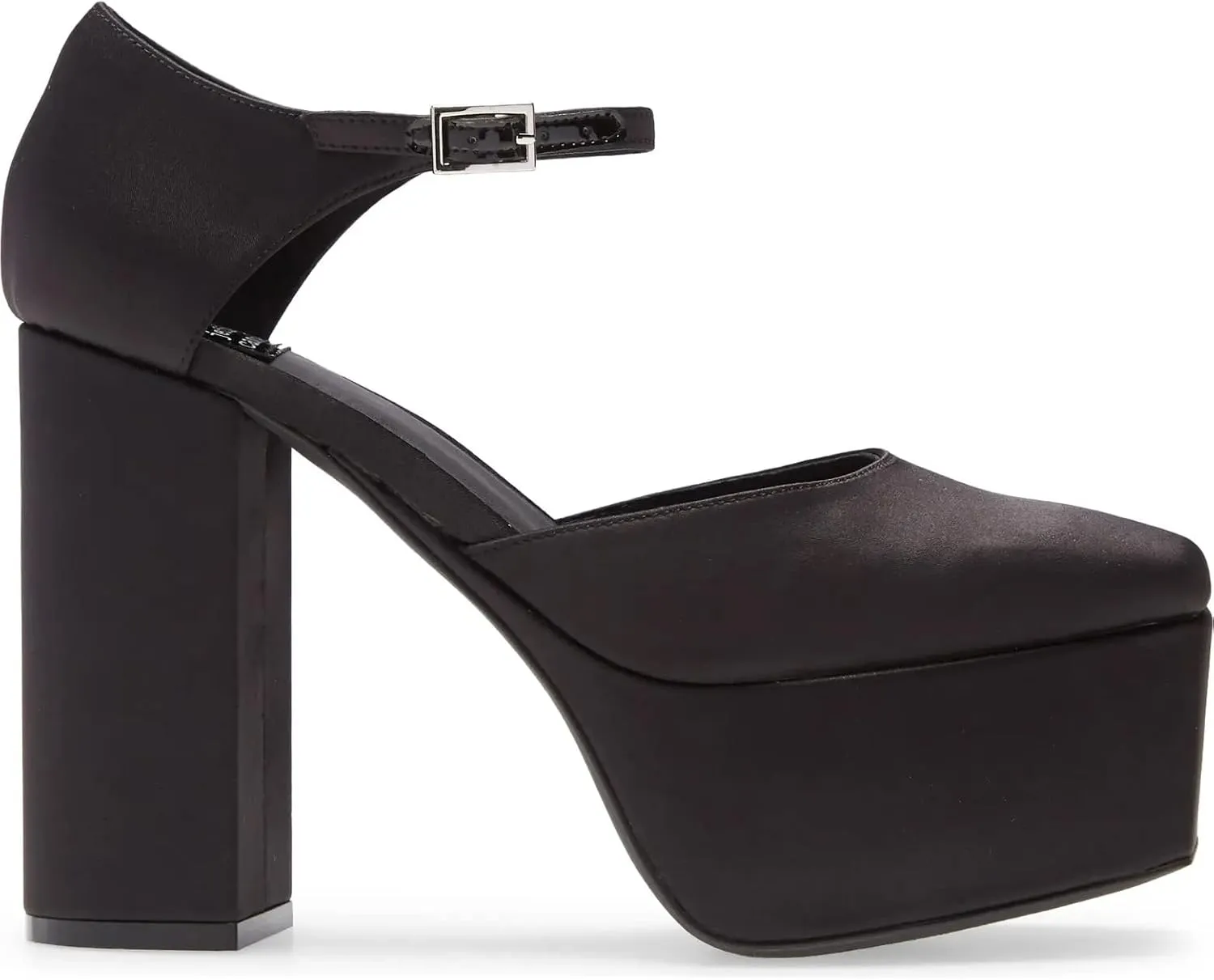 Jeffrey Campbell Over-N-Out Shoes Fuchsia Satin