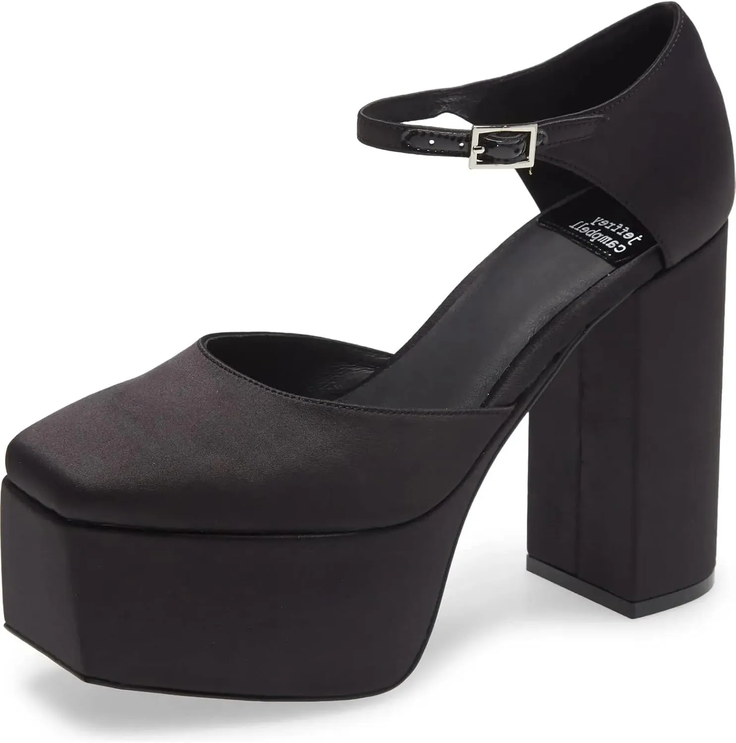 Jeffrey Campbell Over-N-Out Shoes Fuchsia Satin