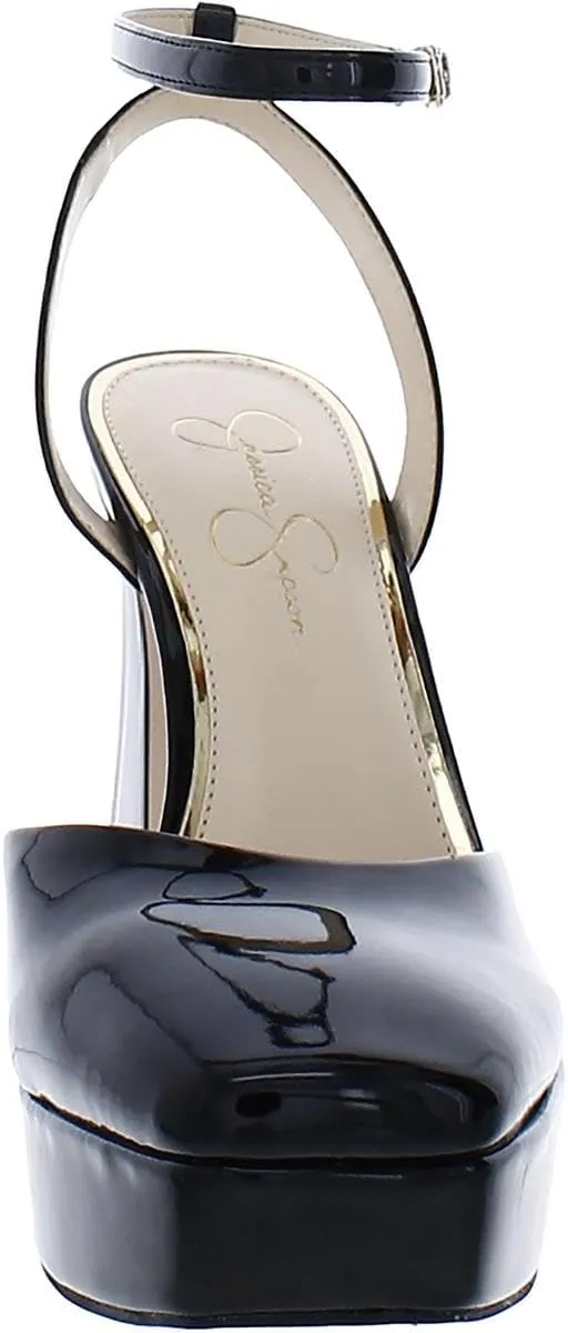 Jessica Simpson Women's Deirae Platform Ankle Strap Pump