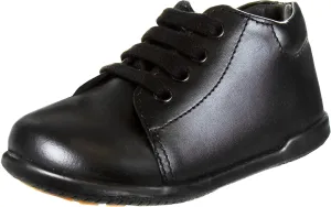 Josmo Baby-Girl's Smart Walking Shoes Nonslip Boys First Step Walker Leather Non-Slip Bottom High top Dress Boots