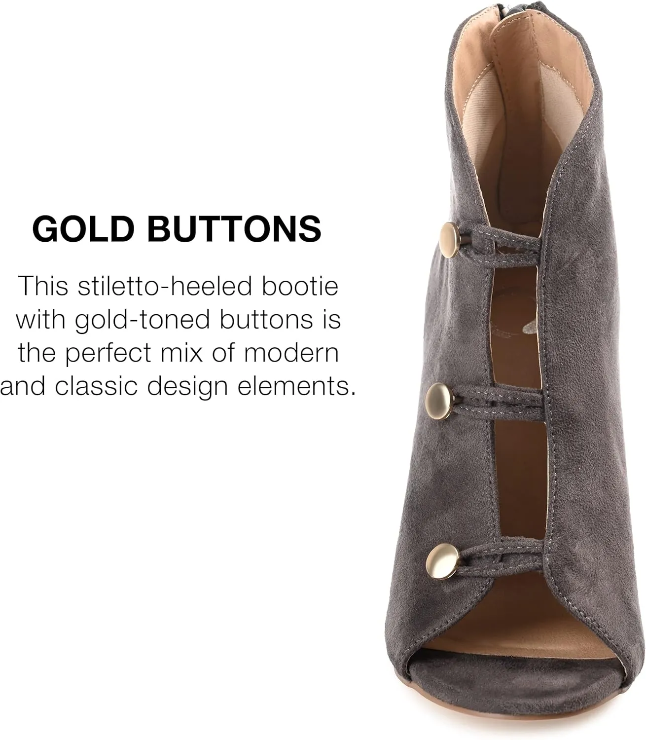Journee Collection Women's Brecklin Bootie Ankle Boot
