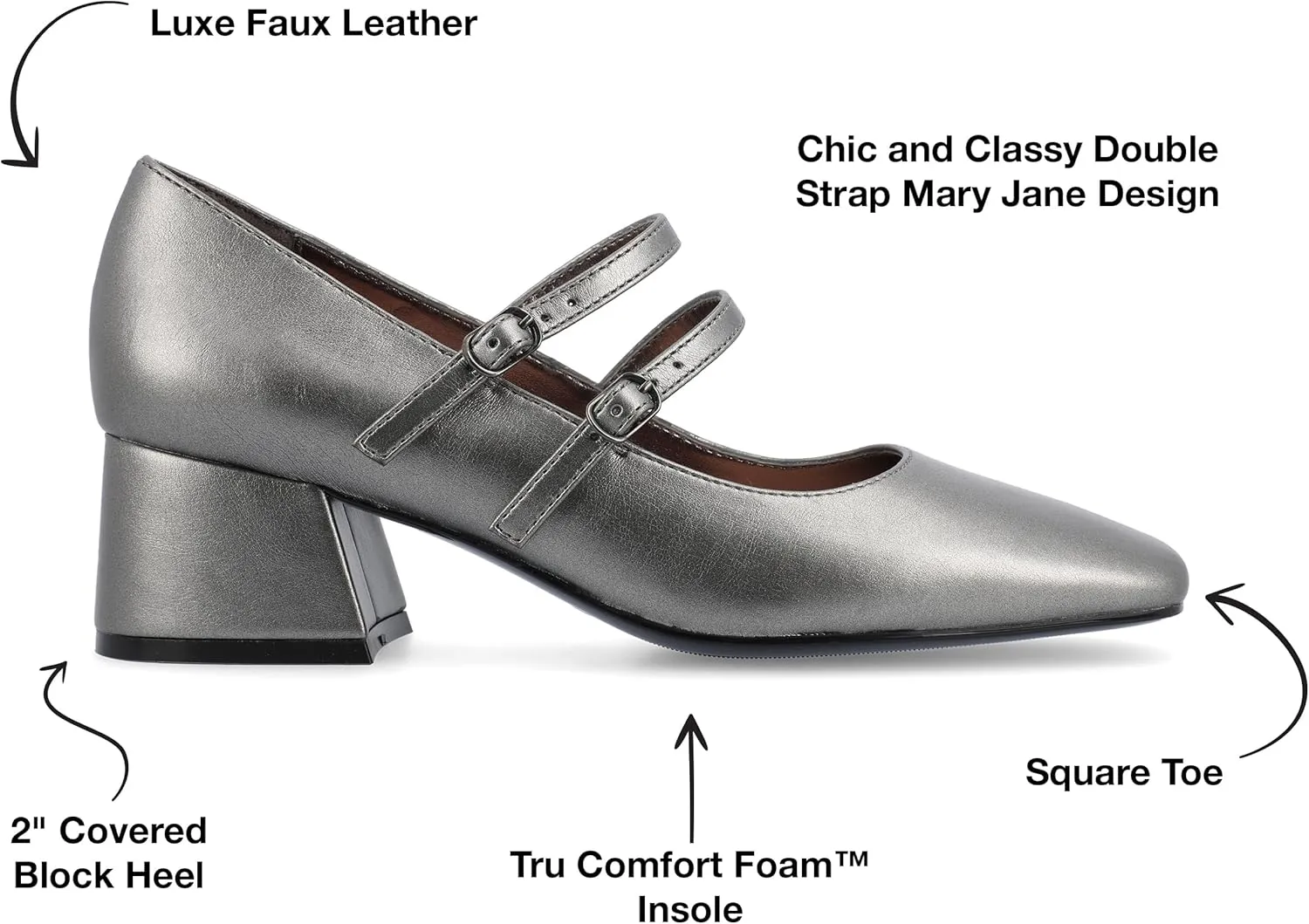 Journee Collection Women's Nally Pump