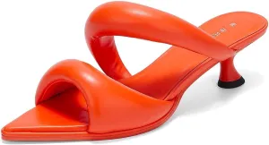 JW PEI Women's Sara Mule Heeled Sandals