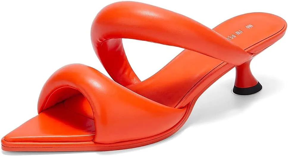 JW PEI Women's Sara Mule Heeled Sandals