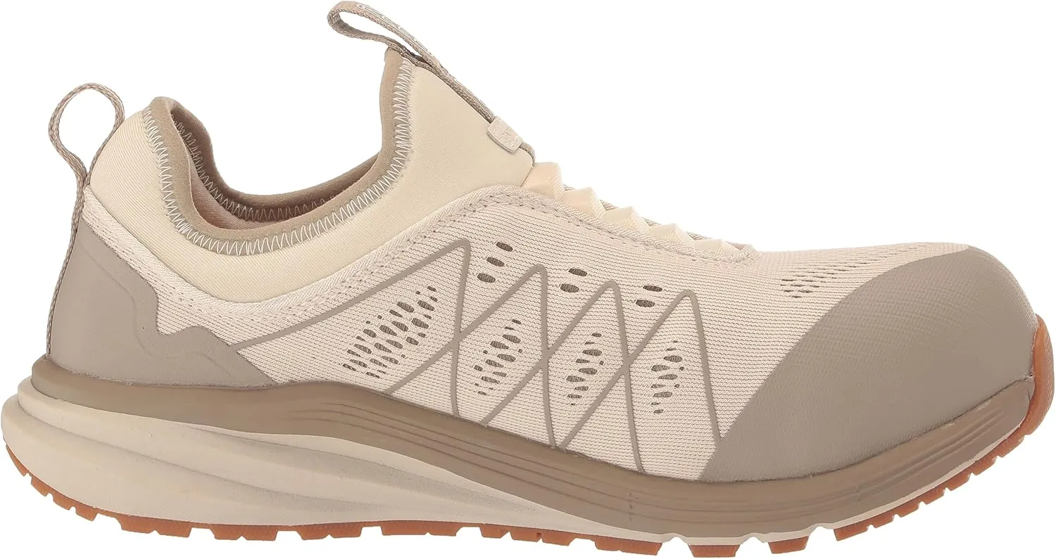 KEEN Utility Women's Vista Energy Shift Low Height Composite Toe ESD Slip-On Industrial Work Shoe