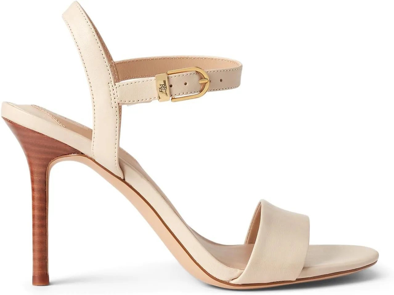 Lauren Ralph Lauren Women's Gwen Nappa Leather Sandal Pump