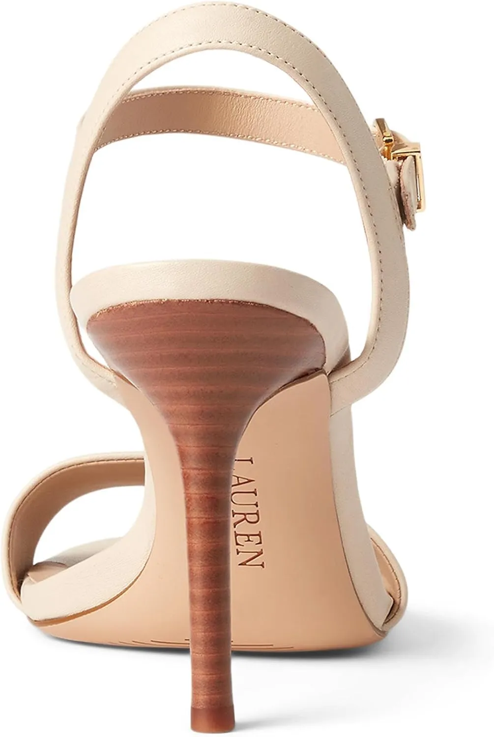 Lauren Ralph Lauren Women's Gwen Nappa Leather Sandal Pump