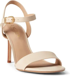 Lauren Ralph Lauren Women's Gwen Nappa Leather Sandal Pump