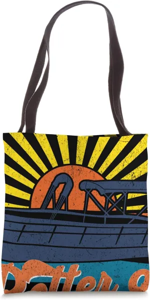 Life Is Better On Lake Cumberland Pontoon Party Barge Sandba Tote Bag