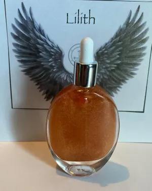 Lilith perfume fragrance oil infused with carnelians altar ritual anointing biblical underworld goddess not eve