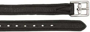 Lined Dressage Leathers Black 59