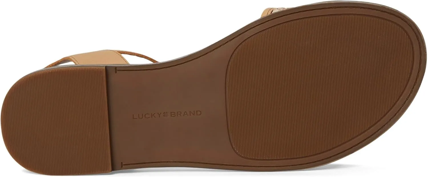 Lucky Brand Women's Kimaya Ankle Strap Sandal Flat