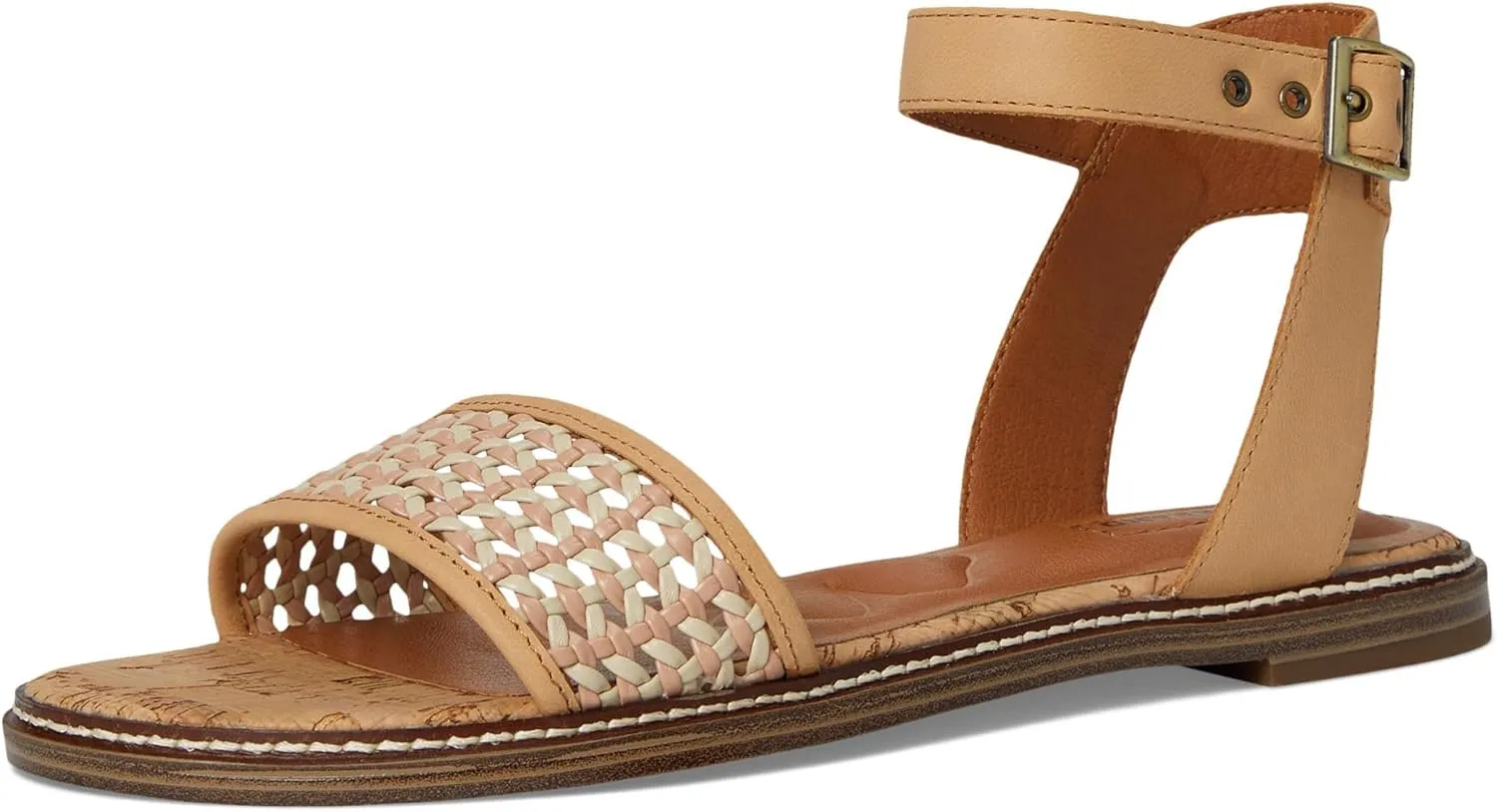 Lucky Brand Women's Kimaya Ankle Strap Sandal Flat