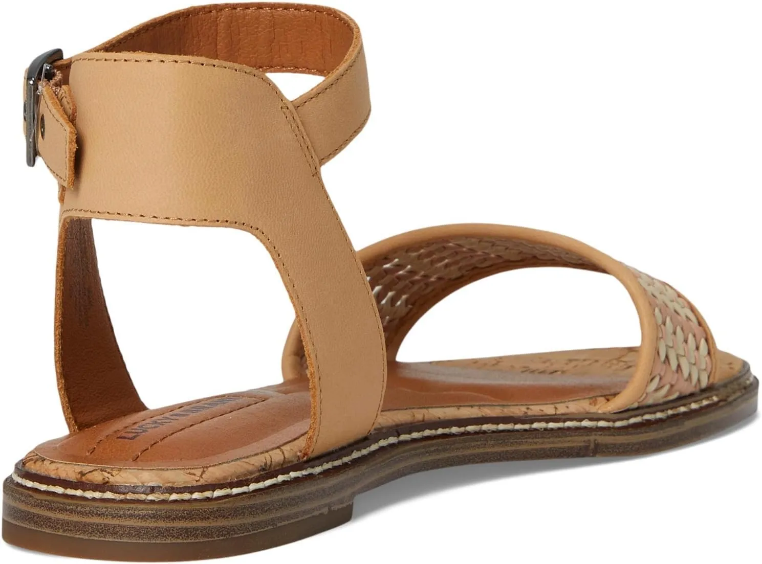 Lucky Brand Women's Kimaya Ankle Strap Sandal Flat