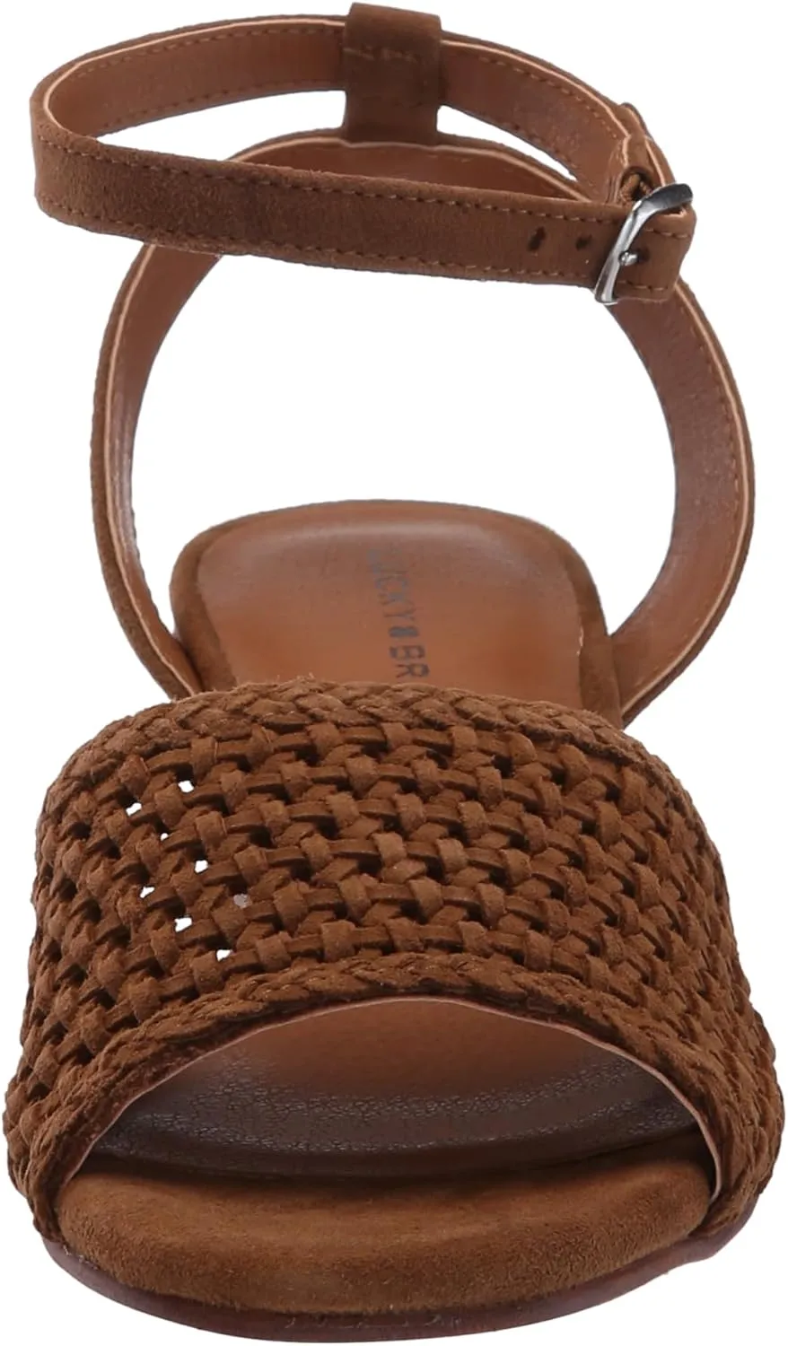 Lucky Brand Women's Modessa Ankle Strap Heeled Sandal