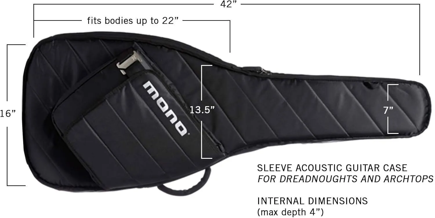 M80 Sleeve Bass Case - Black