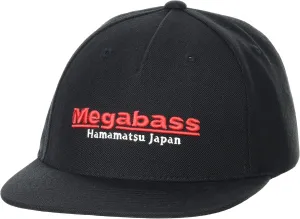 Megabass Classic Snapback Black RED HAT