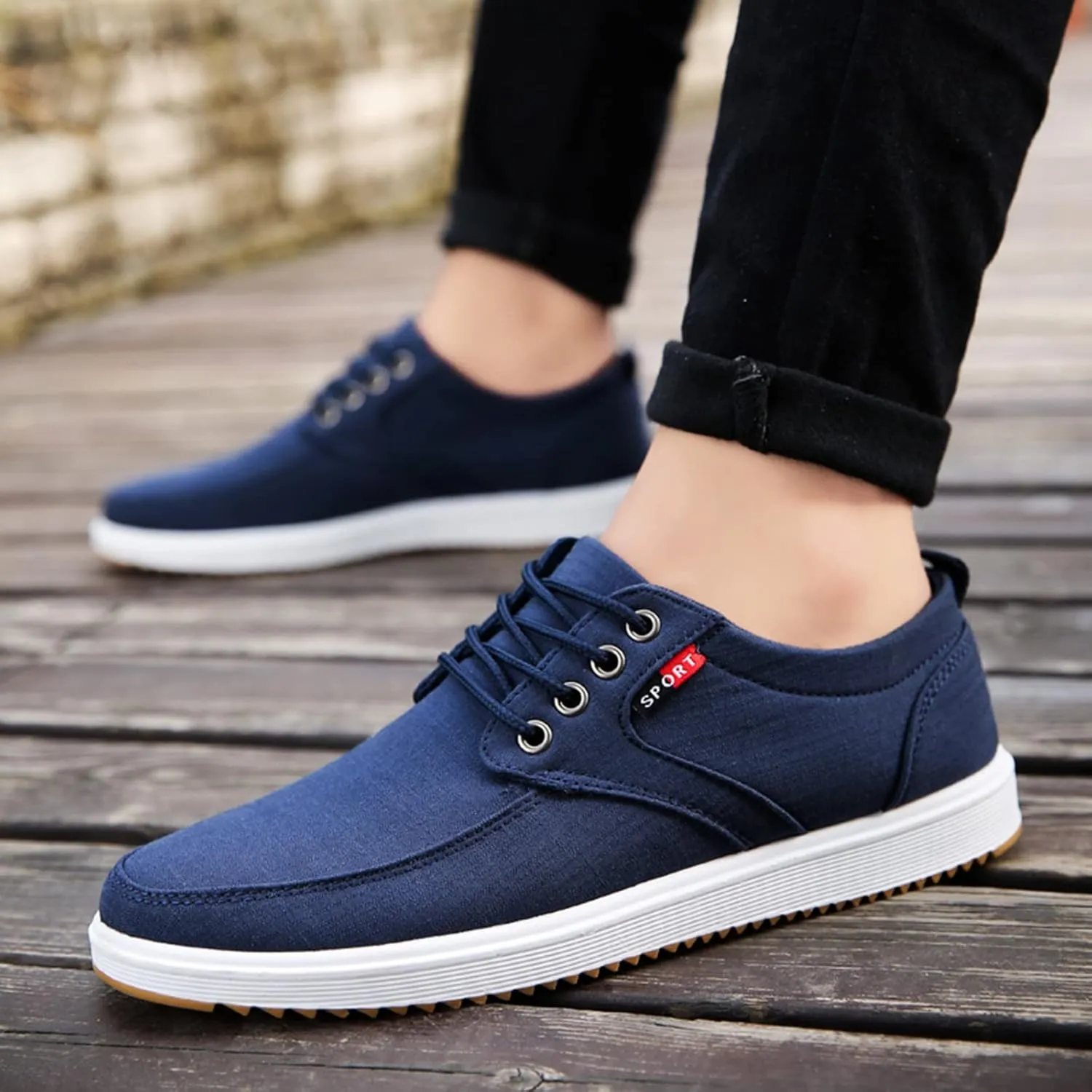 Men's Breathable Mesh Running Shoes Breathable Casual Comfortable Walking Sneaker Soft Flat Soled Elderly Shoes