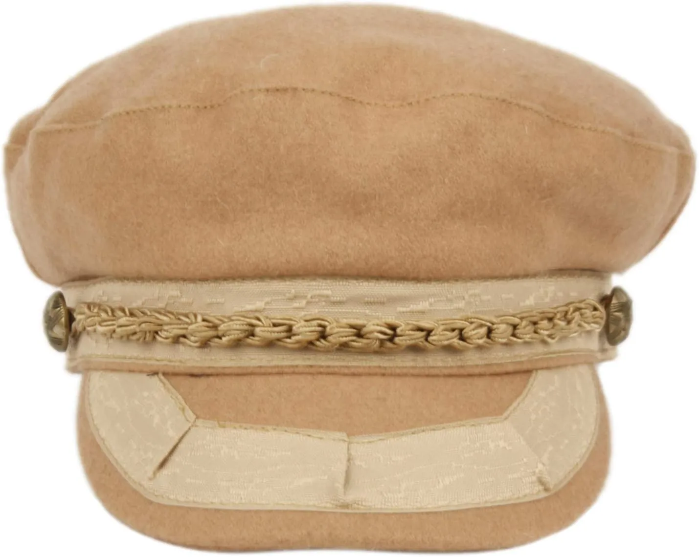 Men's Greek Fisherman Sailor Fiddler Winter Wool Driver Hat Flat Cap