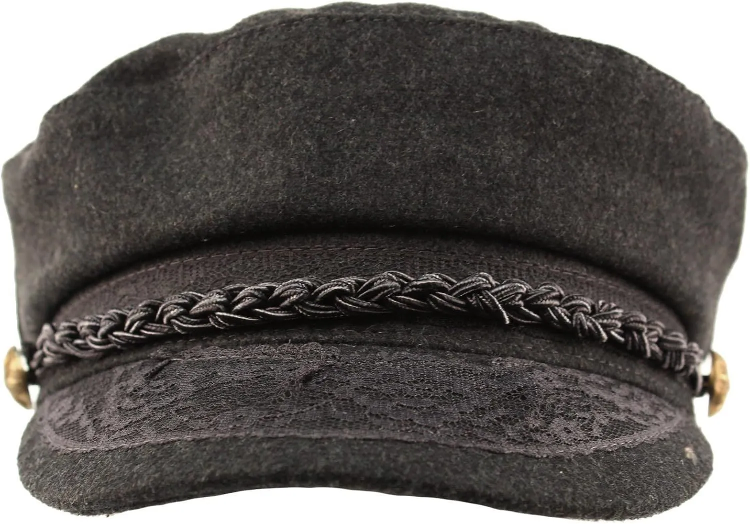 Men's Greek Fisherman Sailor Fiddler Winter Wool Driver Hat Flat Cap