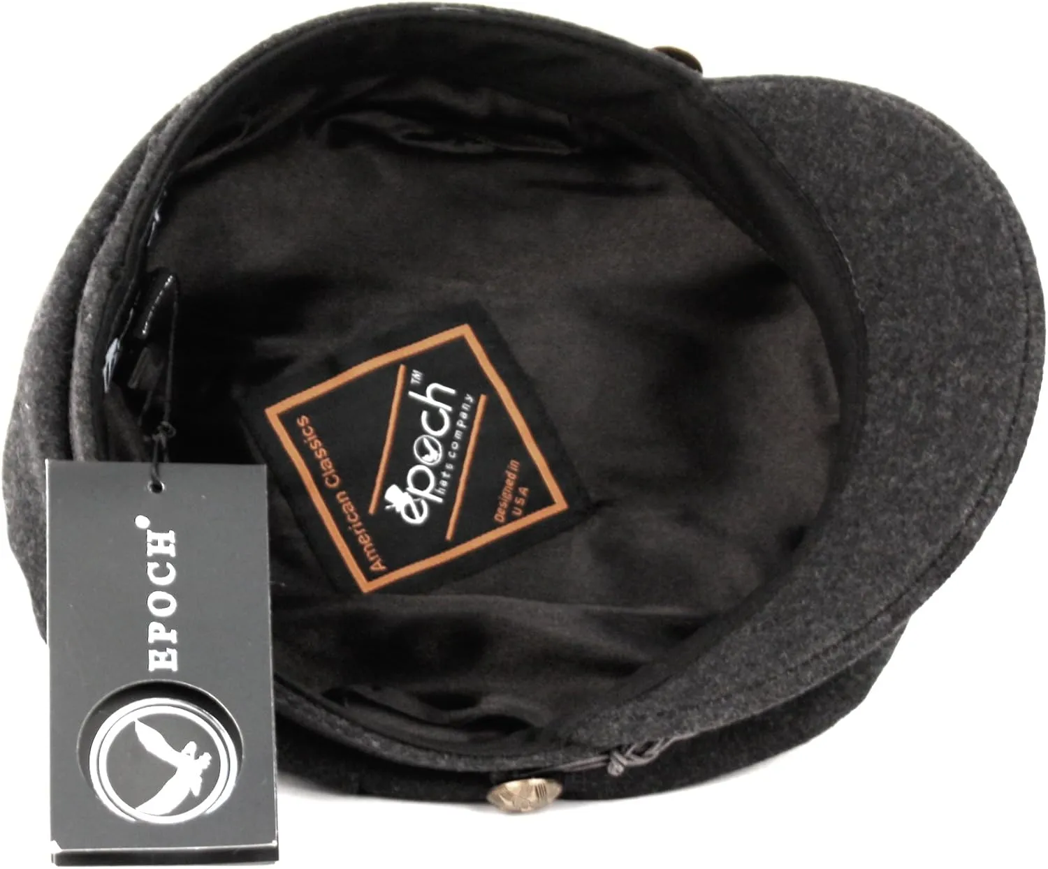 Men's Greek Fisherman Sailor Fiddler Winter Wool Driver Hat Flat Cap