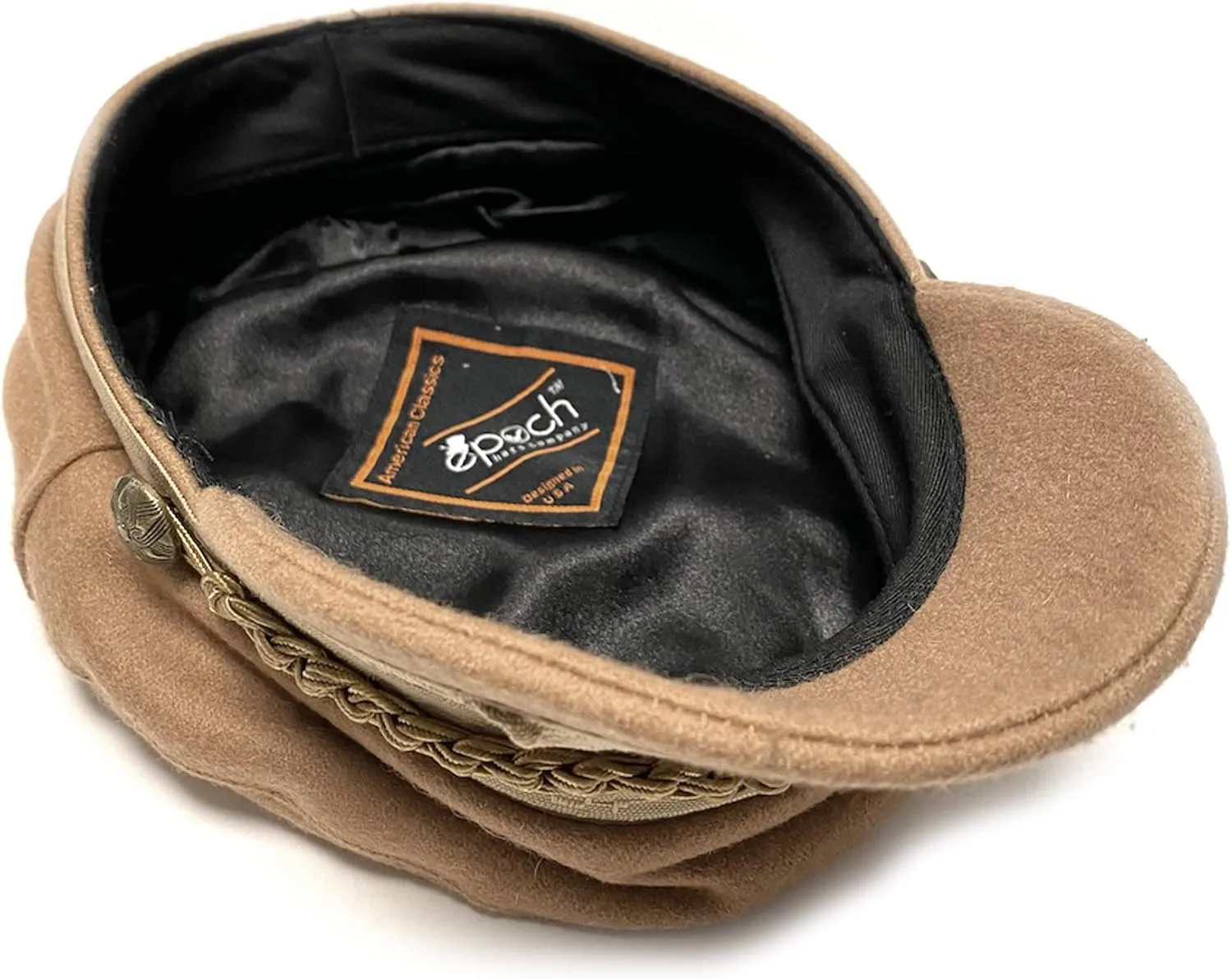 Men's Greek Fisherman Sailor Fiddler Winter Wool Driver Hat Flat Cap
