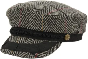 Men's Greek Fisherman Sailor Fiddler Winter Wool Driver Hat Flat Cap